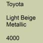 Preview: Toyota, Light Beige Metallic, 4000.